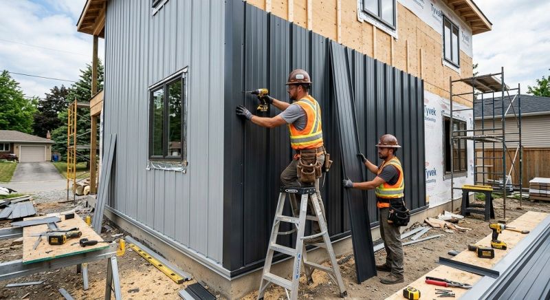 Tin Siding Installation in Boston, MA